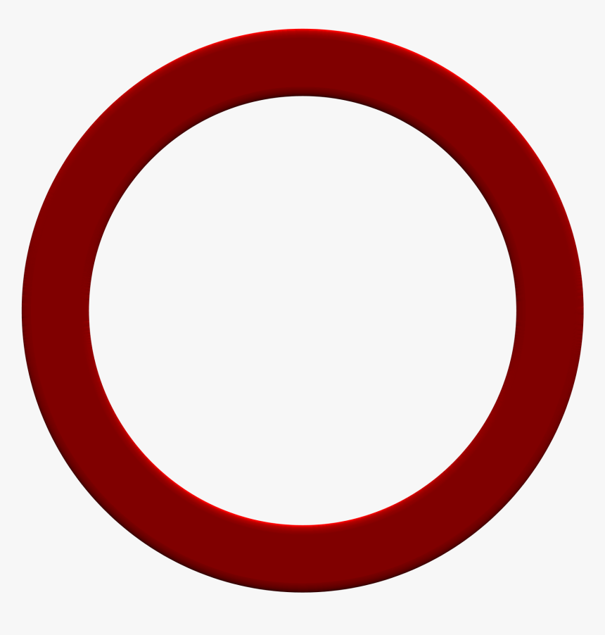 Red Circle Png Transparent Jpg Library Library - Circle Transparent, Png Download
