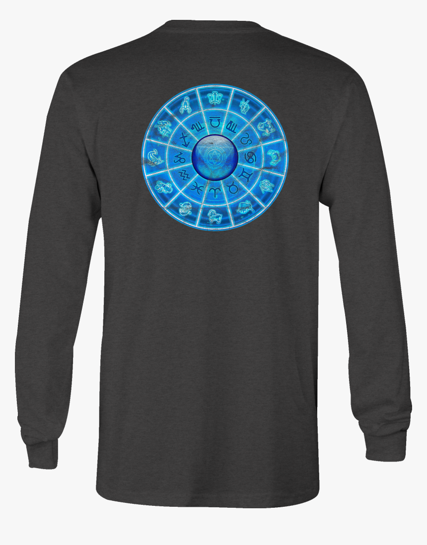Long Sleeve Tshirt Zodiac Signs Sun Moon Shirt For - Mbti Signs Zodiac, HD Png Download