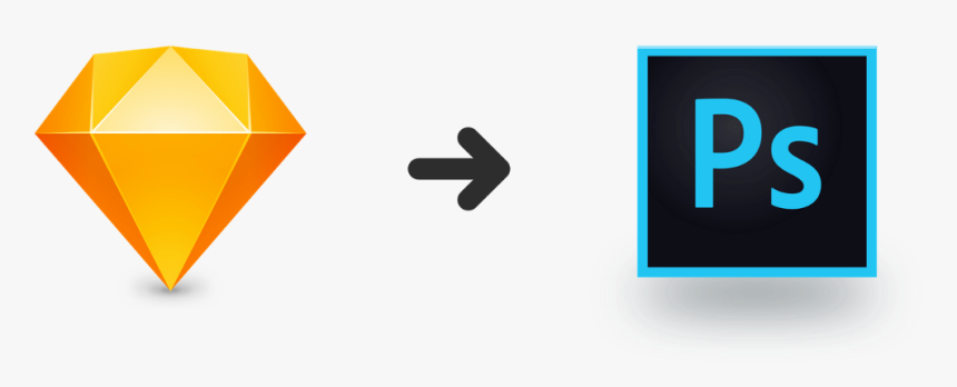 How To Properly Export Your Sketch Designs To Photoshop - Adobe Photoshop, HD Png Download
