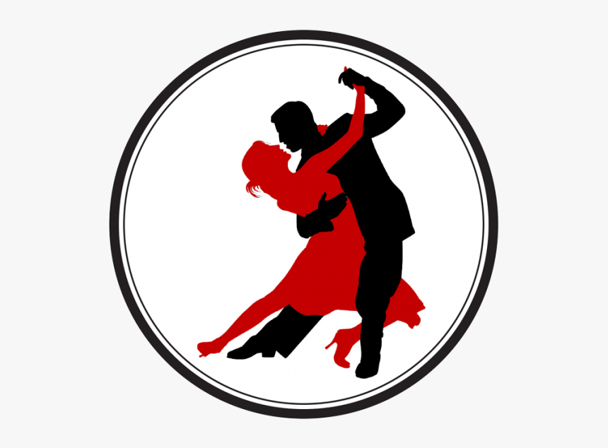 Ballroom-dance - Dancing Couple Silhouette Vector Free, HD Png Download