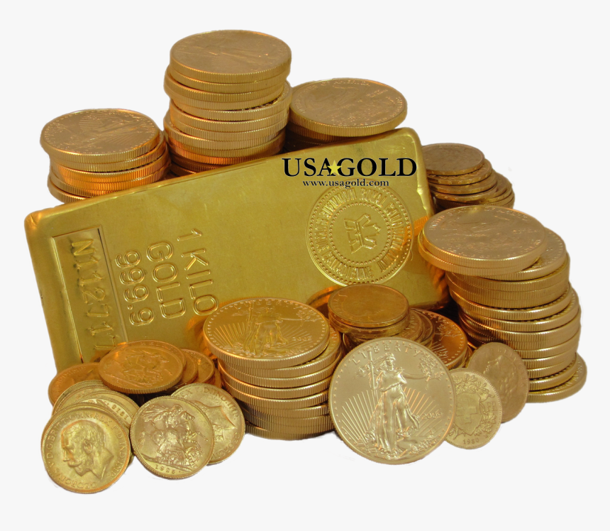 Gold Coin Pile, HD Png Download