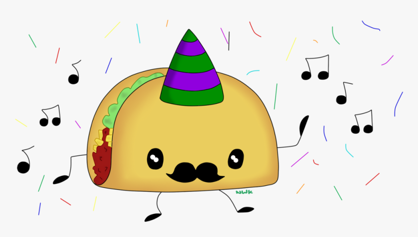 Taco Salsa Dance Mexican Cuisine Clip Art - Dancing Taco Cartoon, HD Png Download