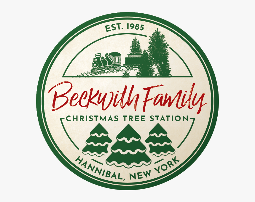 Beckwith Christmas Tree Station In Hannibal, New York - Label, HD Png Download