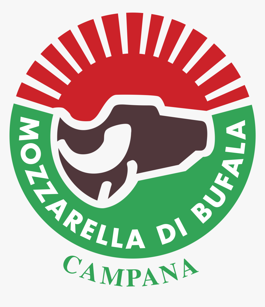 Mozzarella Bufala Campana Logo Png Transparent - Mozzarella Di Bufala Logo Png, Png Download