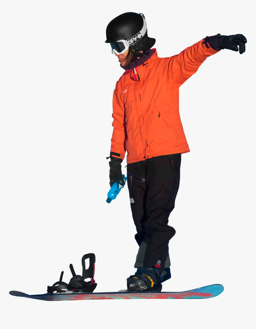 Clip Art Person Reaching Up - People Snowboarding Png, Transparent Png