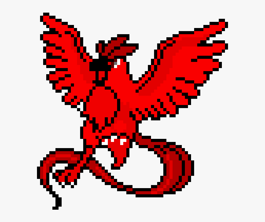 Minecraft Articuno Pixel Art, HD Png Download