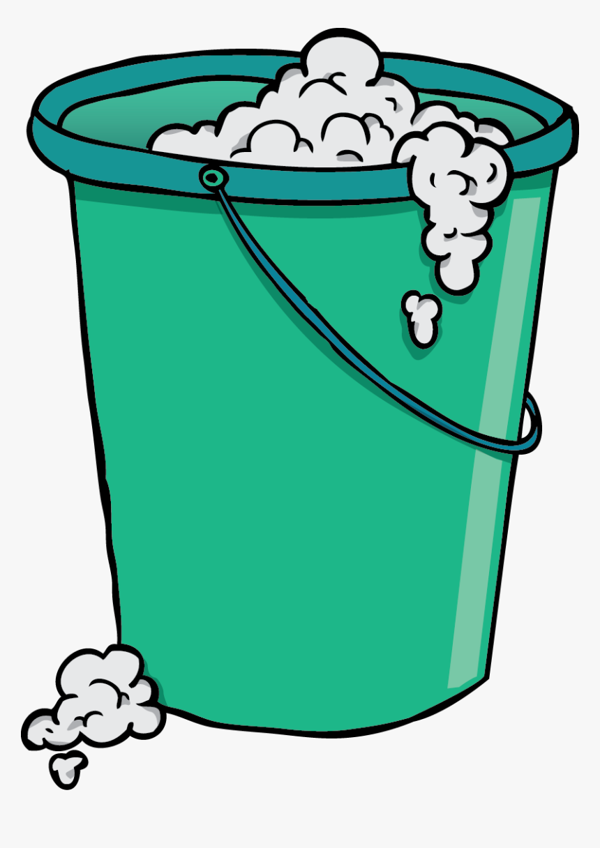 Soap And Bucket - Bucket And Soap Png, Transparent Png