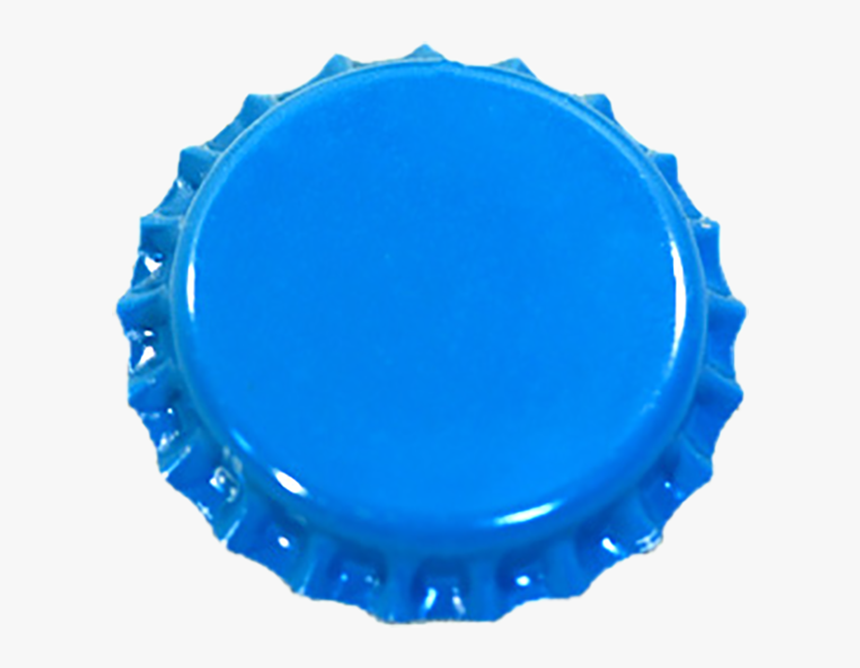 Novo Item De Cor Azul De Metal Garrafa De Cerveja Cap - Transparent Beer Bottle Cap Png, Png Download