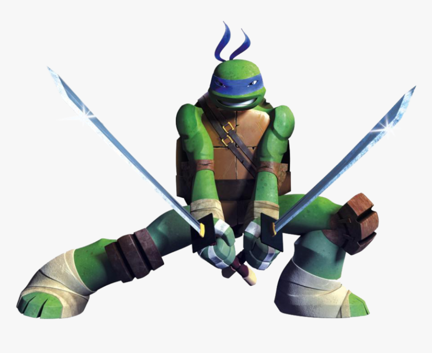 Transparent Ninja Turtles Clipart - Ninja Turtles Leonardo 2012, HD Png Download