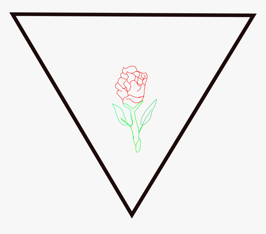 Rosa Y Triangulo Clip Arts - Triangulo Png, Transparent Png