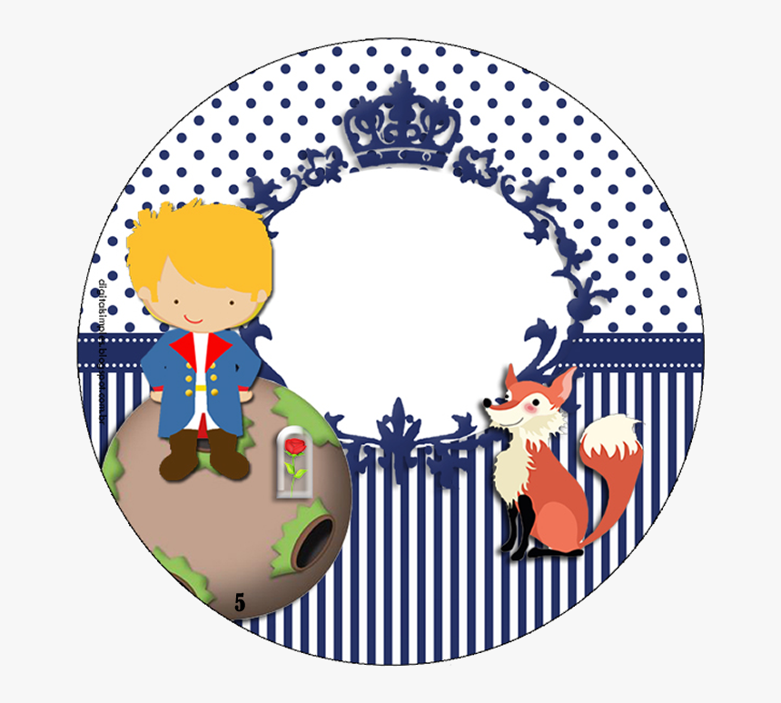 50 Adesivos Personalizados Pequeno Principe - Tag Pequeno Principe Para Imprimir, HD Png Download