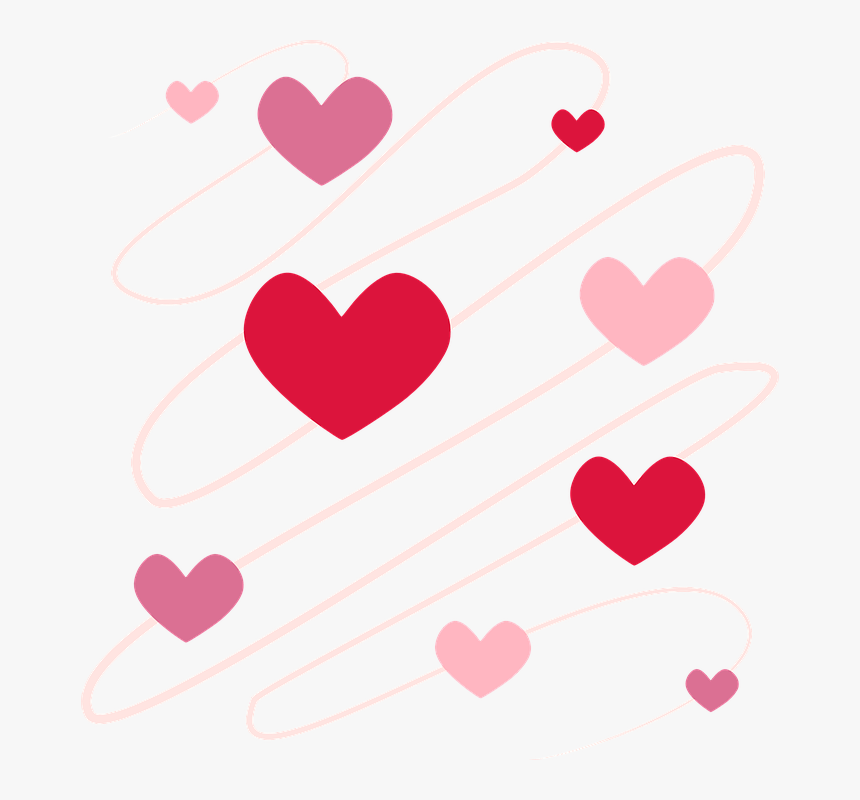 Valentine, Love, Heart, Lines, Connected - Love, HD Png Download