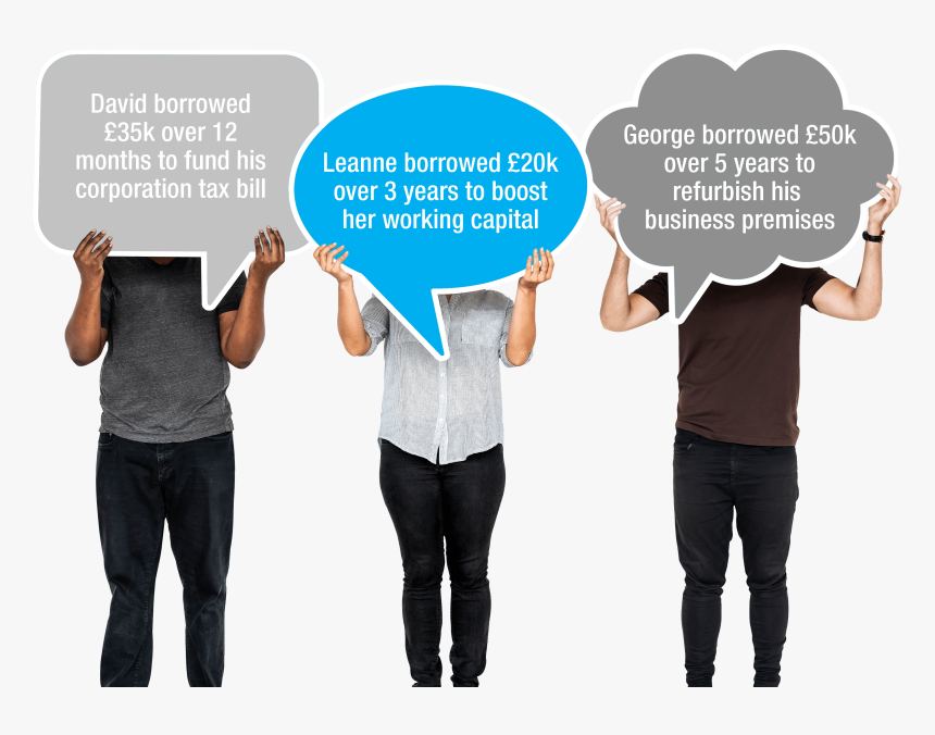 People Holding Each Other Up Png - People Holding Up Speech Bubbles, Transparent Png