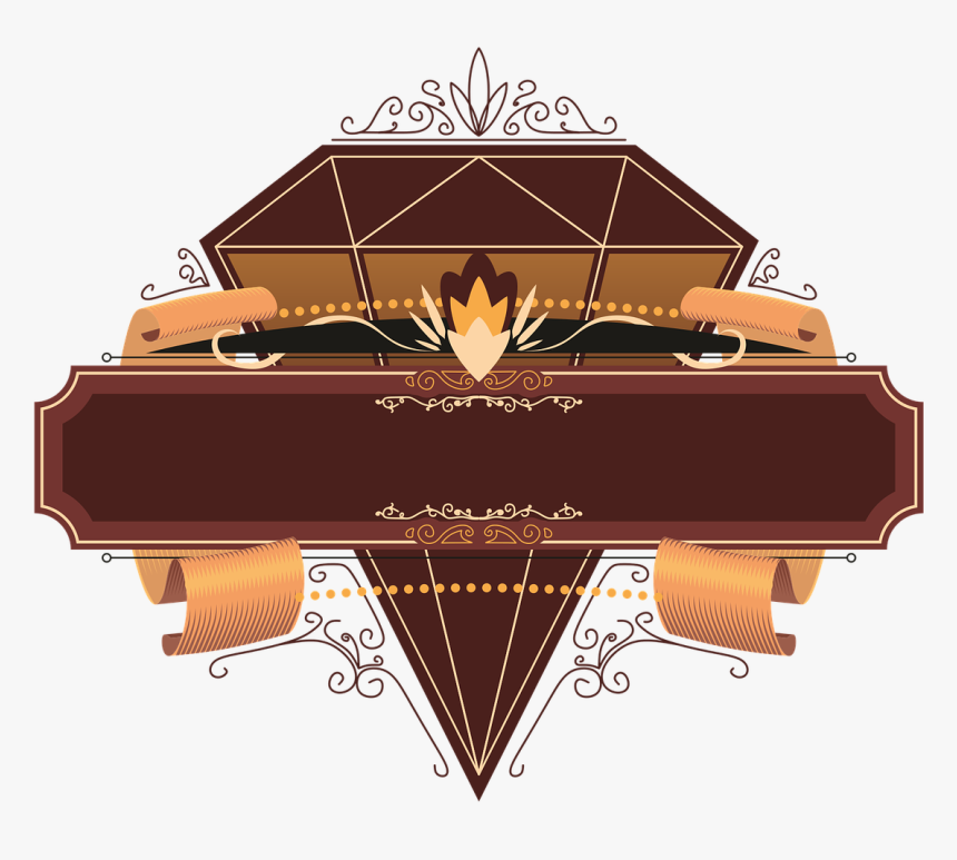 Retro, Vintage, Logo, Ornament, Diamond, Teaches - Illustration, HD Png Download