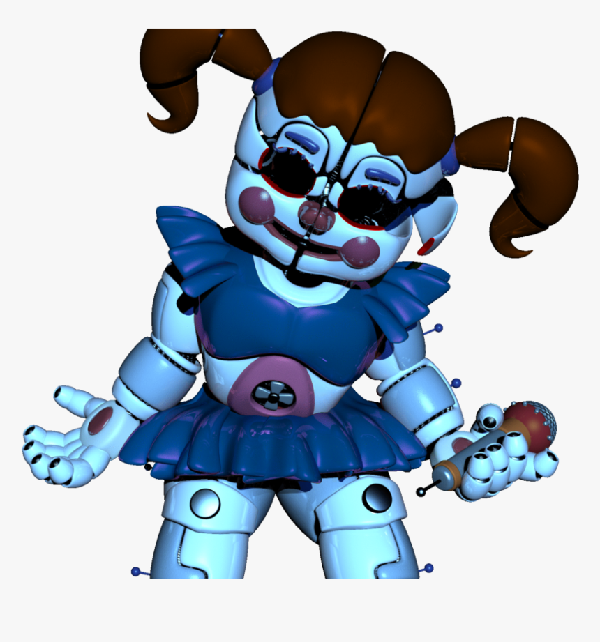 Carnival Baby Lean By Peterwayne32 - Fnaf Sl Baby Night 5, HD Png Download