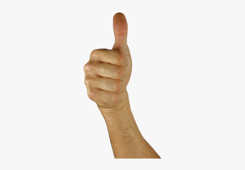 Arm Thumb Up - Thumbs Up Arm Transparent Background, HD Png Download