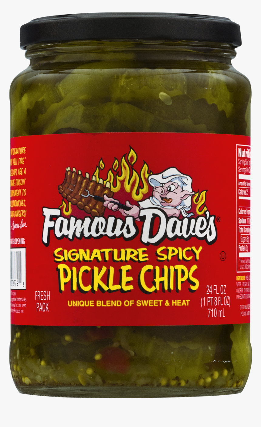 Famous Dave's Pickle, HD Png Download