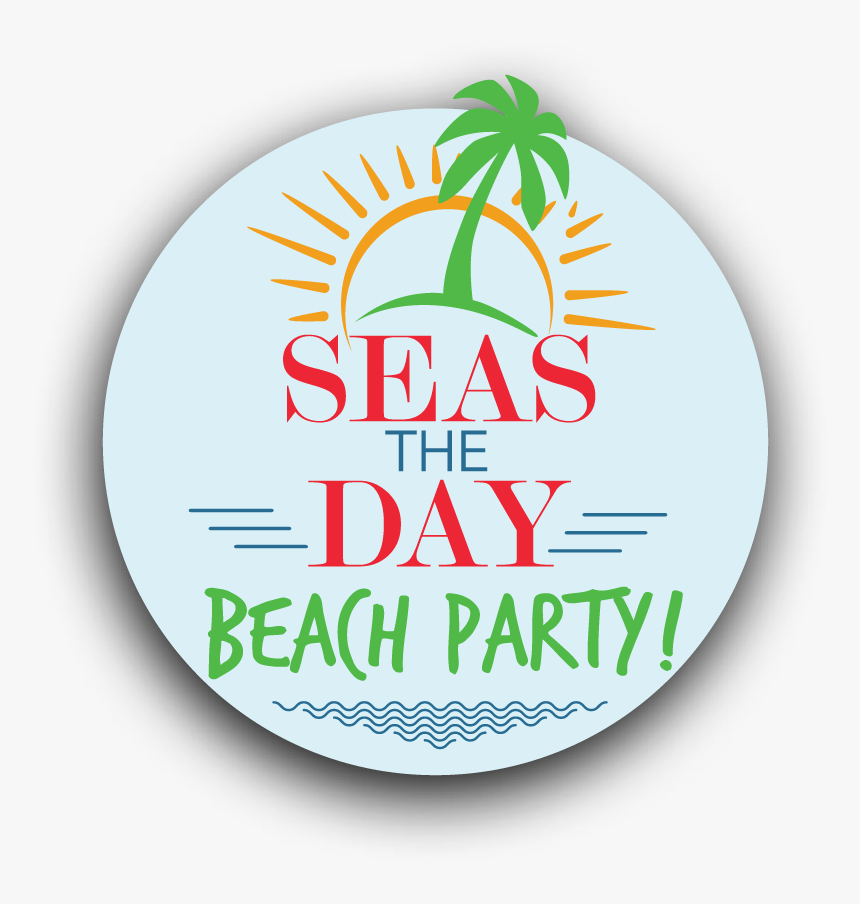 Seas The Day Beach Party - Seas The Day Logo, HD Png Download