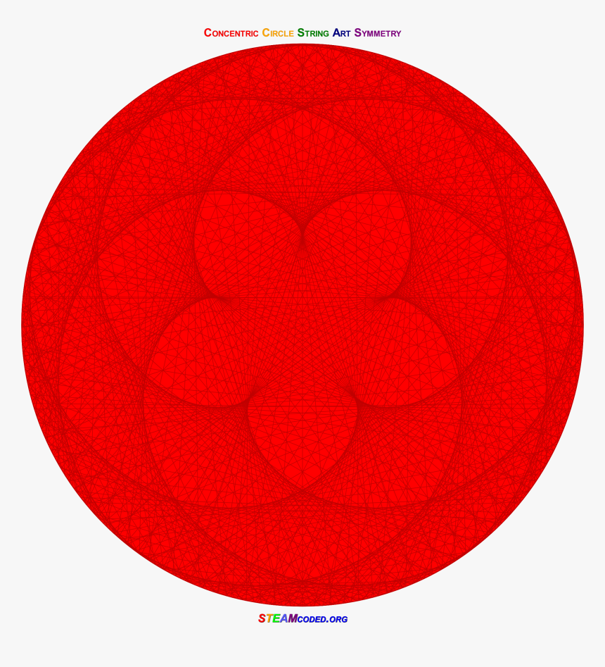 Concentric Circle Symmetry 2 Clip Arts - Circle, HD Png Download
