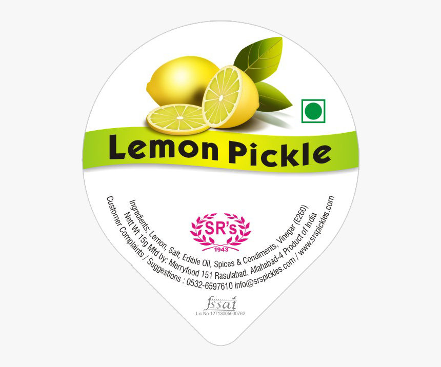Lemon Sweet Pickle Lemon Sweet Pickle Lemon Pickle Label Design, HD