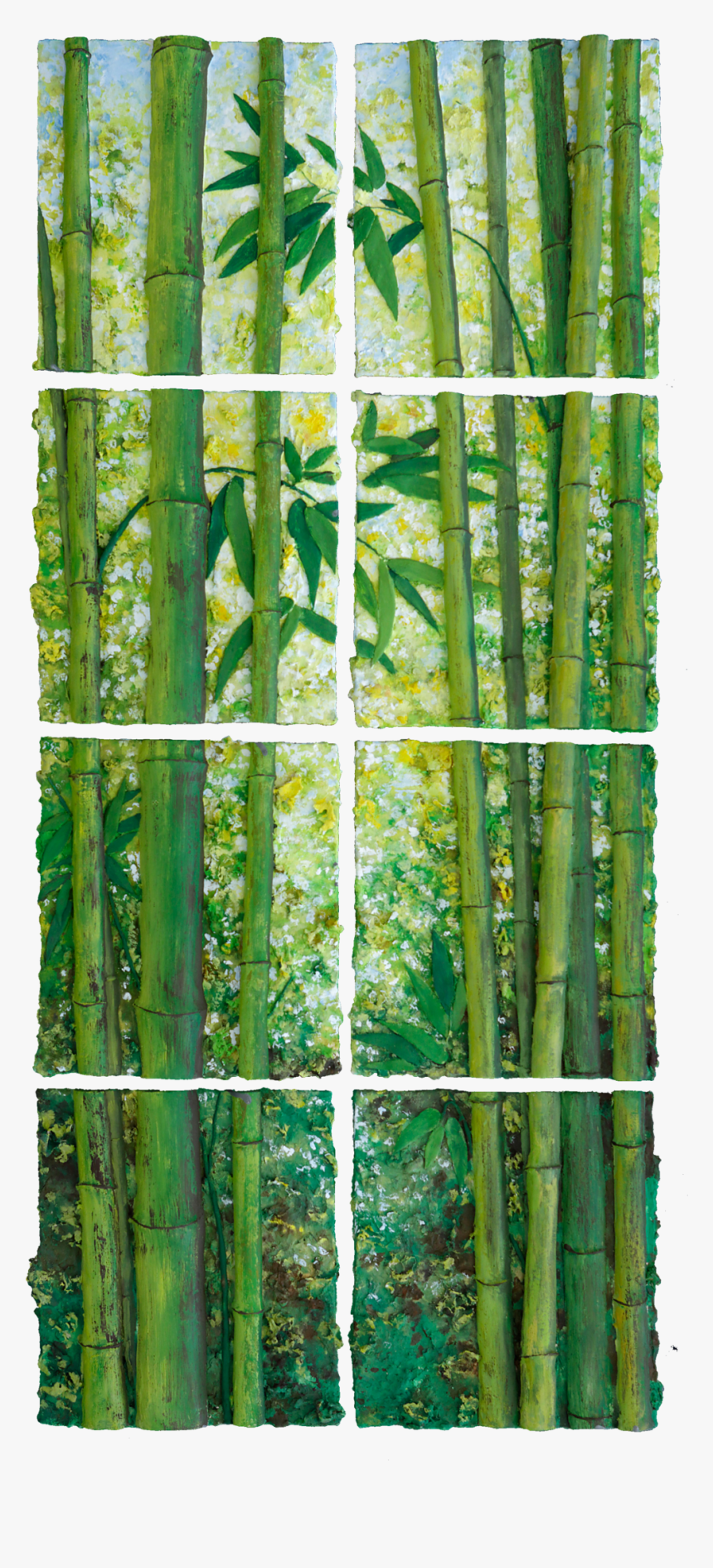 Bamboo Forest Ll 37w18h2d , Png Download - Fence, Transparent Png