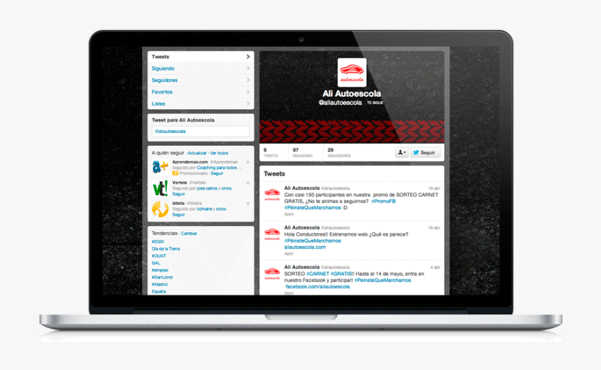 Web Ali Autoescola Y Aplicaciónes De Imagen Corporativa - Utility Software, HD Png Download