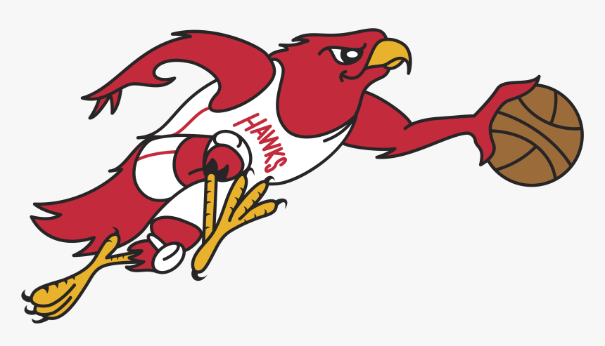 Transparent Hawks Png - 1970 Atlanta Hawks Logo, Png Download
