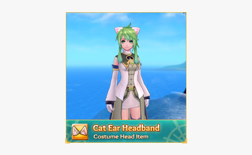 Aura Kingdom Cat Ears, HD Png Download