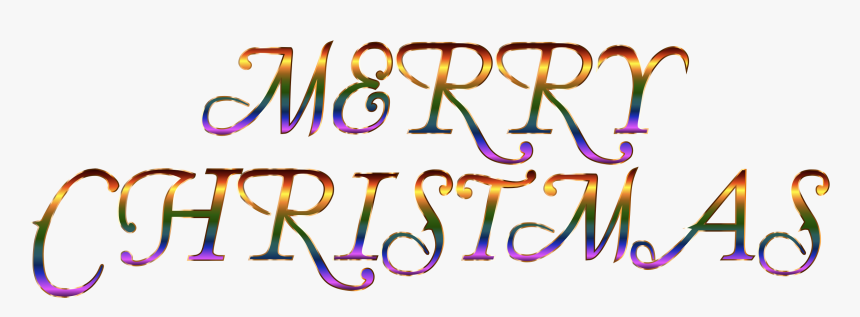 Merry Christmas 3 No Background Clip Arts - Transparent Background Merry Christmas Icon, HD Png Download