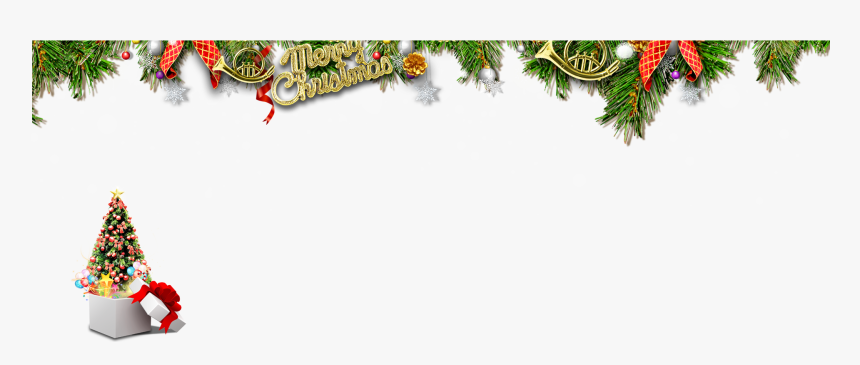 Christmas Tree Christmas Ornament Santa Claus - Christmas Background Images Png, Transparent Png