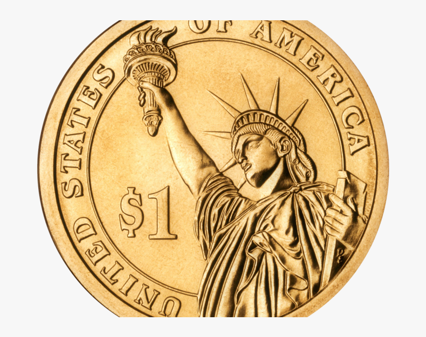 Dollar Coin Png Transparent Image All Usa Coins - 1 Dollar Coin Png, Png Download