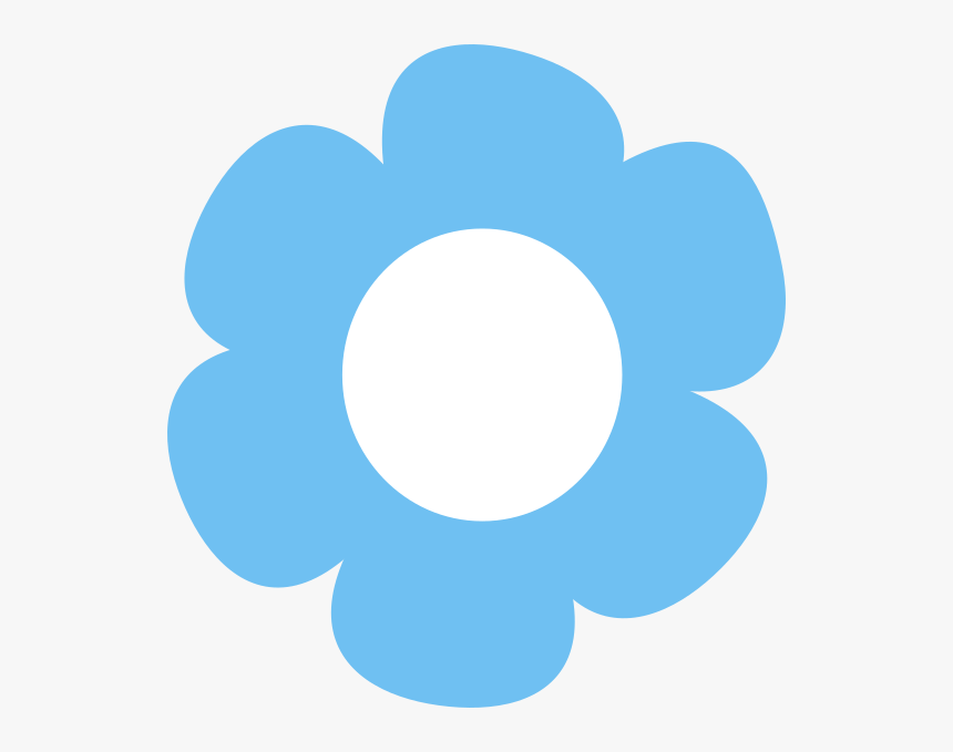 Flower Vector Azul Png, Transparent Png