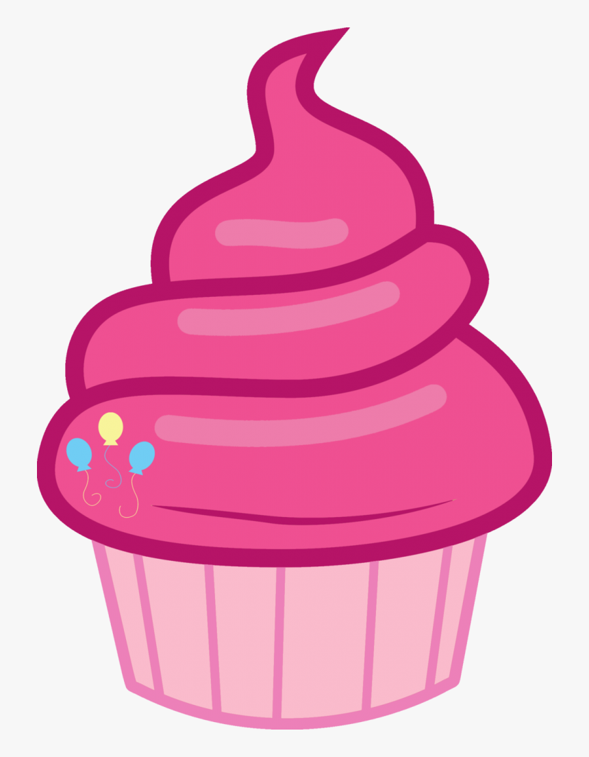 Transparent Cupcake Vector Png Mlp Cupcake Cutie Mark, Png Download