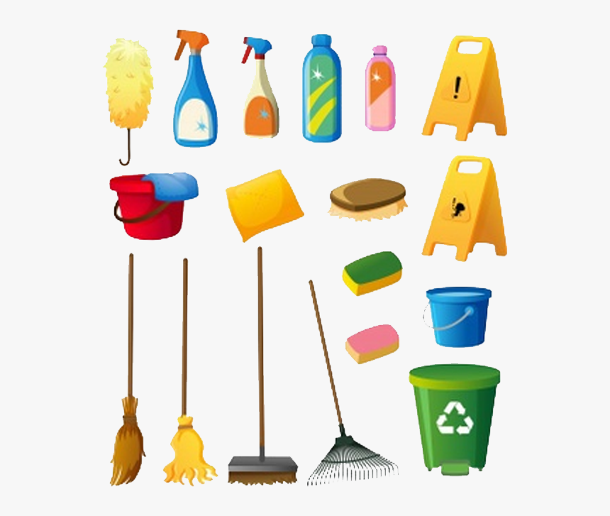 Cleaning Equipments, HD Png Download