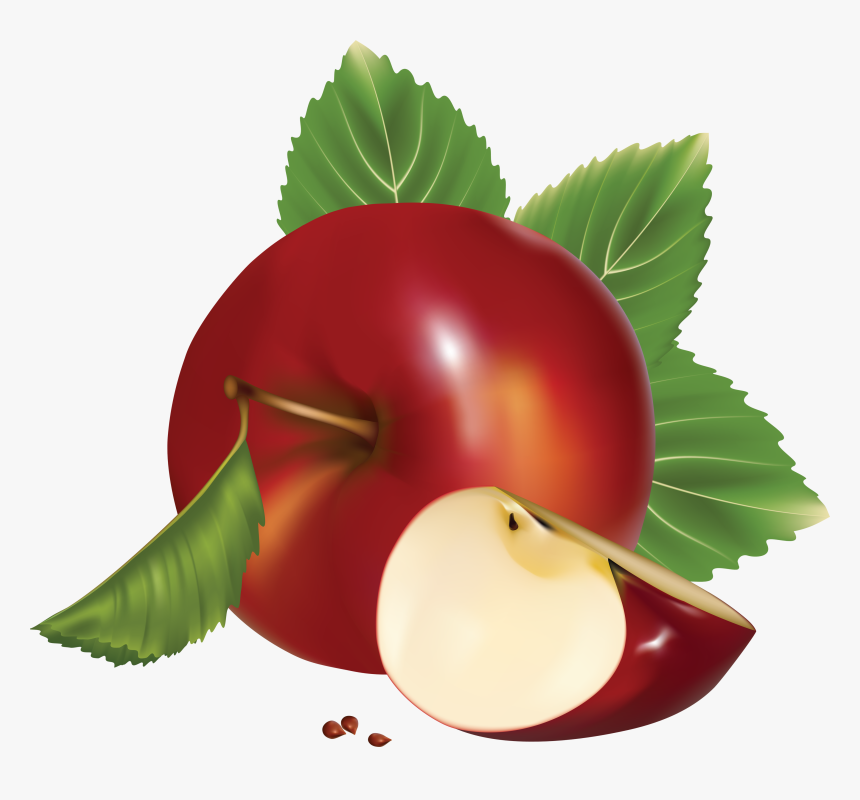 Apple Fruit Vector Png, Transparent Png