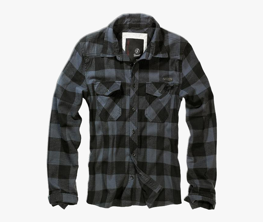 Check Shirt Png Free Download - Chemise Carreaux Vintage Noire, Transparent Png