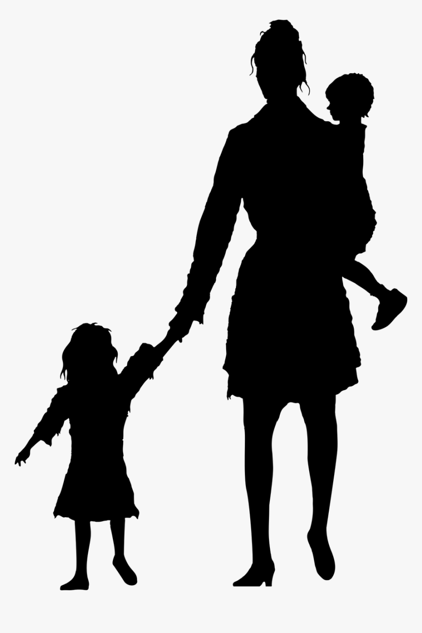 People Walking Away Silhouette Png - Refugee Silhouette Png, Transparent Png