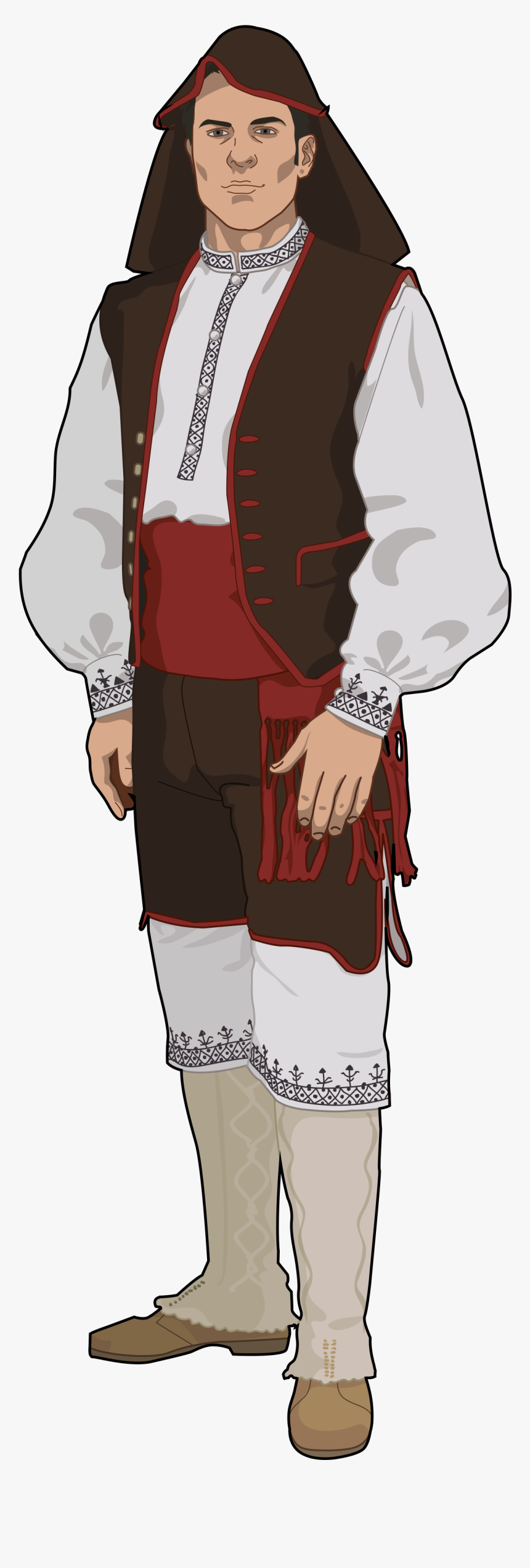 Traje Tipico De La Palma, HD Png Download