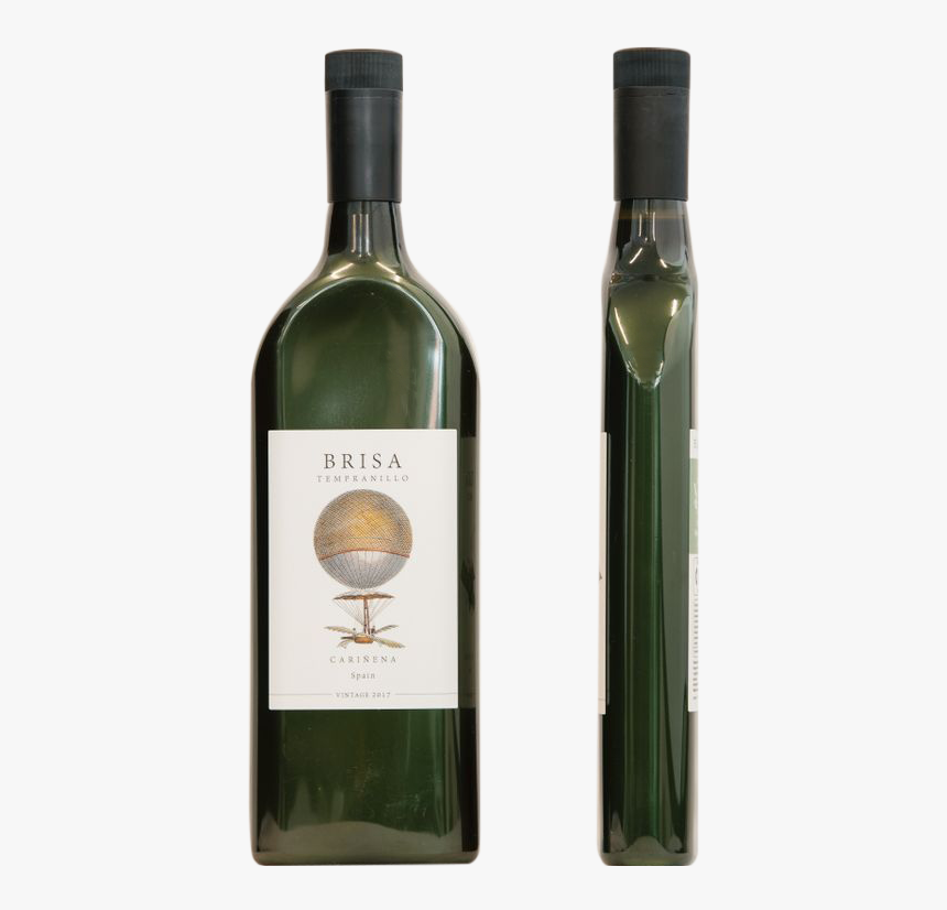 Plastic Flat Wine Bottle, HD Png Download