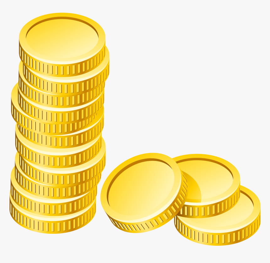 Gold Coins Cash Money - Circle, HD Png Download