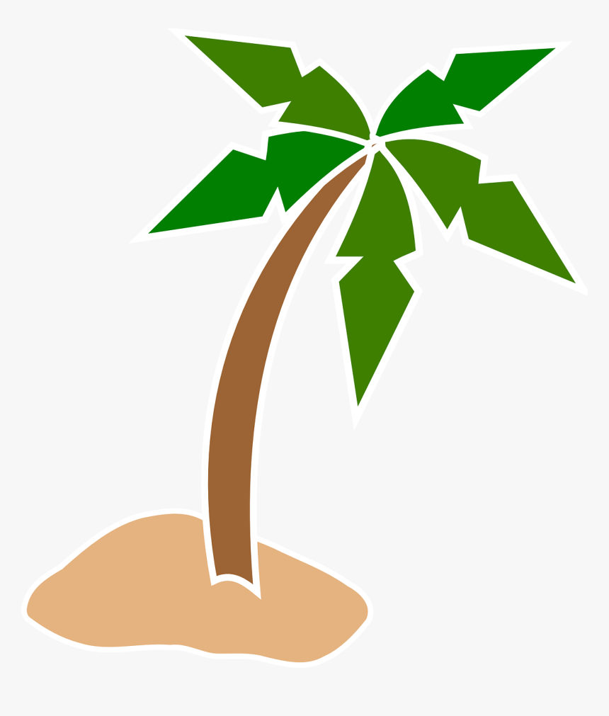 Coconut Tree Vector Png, Transparent Png