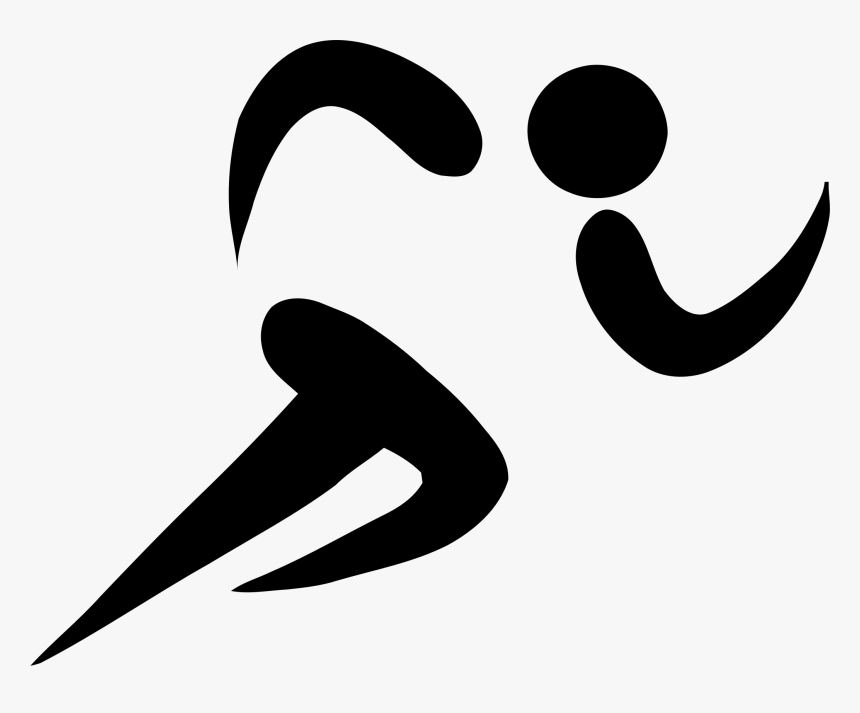Running Black And White, HD Png Download , Transparent Png Image - PNGitem