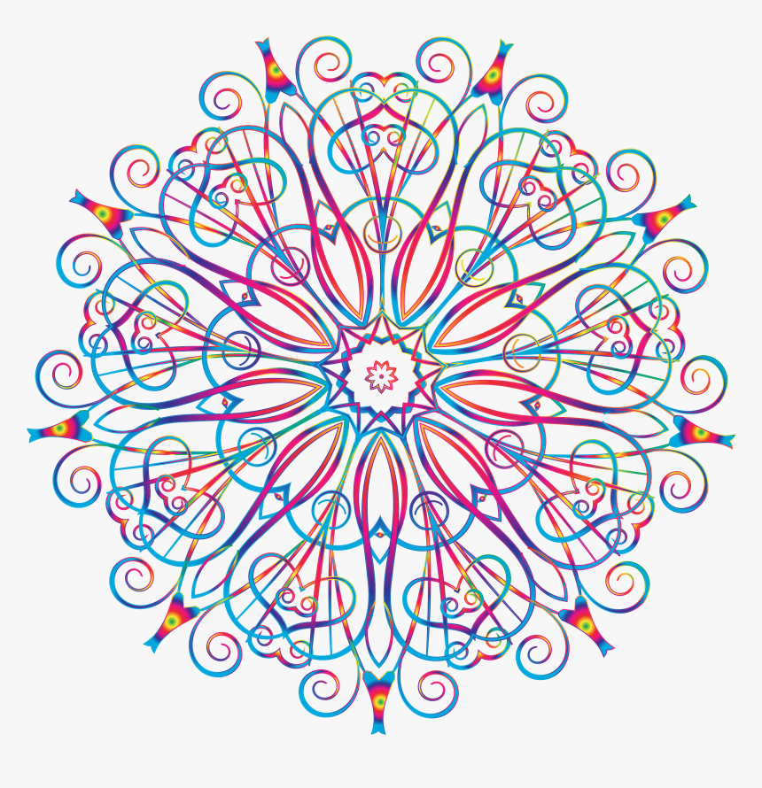 Clip Art Indian Flower Design, HD Png Download