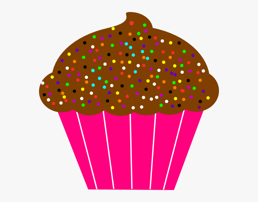 Transparent Cupcake Vector Png - Transparent Background Cupcake Clipart, Png Download