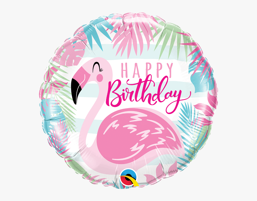 Transparent Pink Flamingos Clipart - Happy Birthday Pink Flamingo, HD Png Download