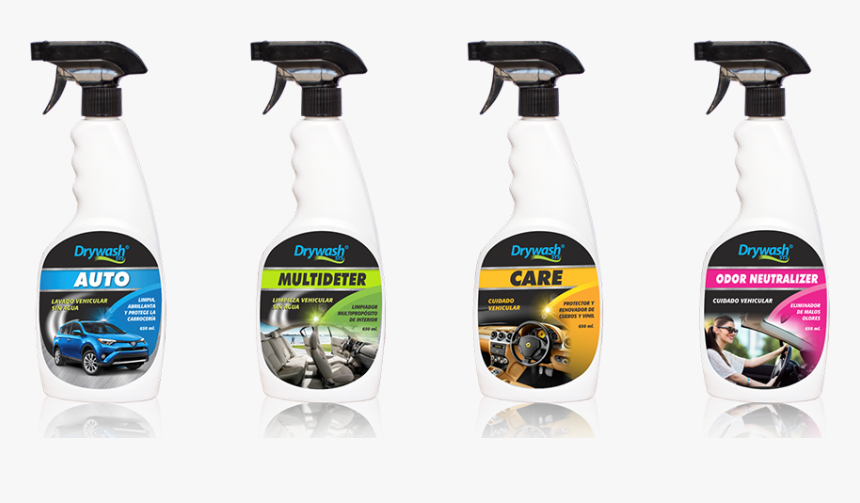 Productos Para Lavar Autos En Seco - Productos De Limpieza De Autos, HD Png Download