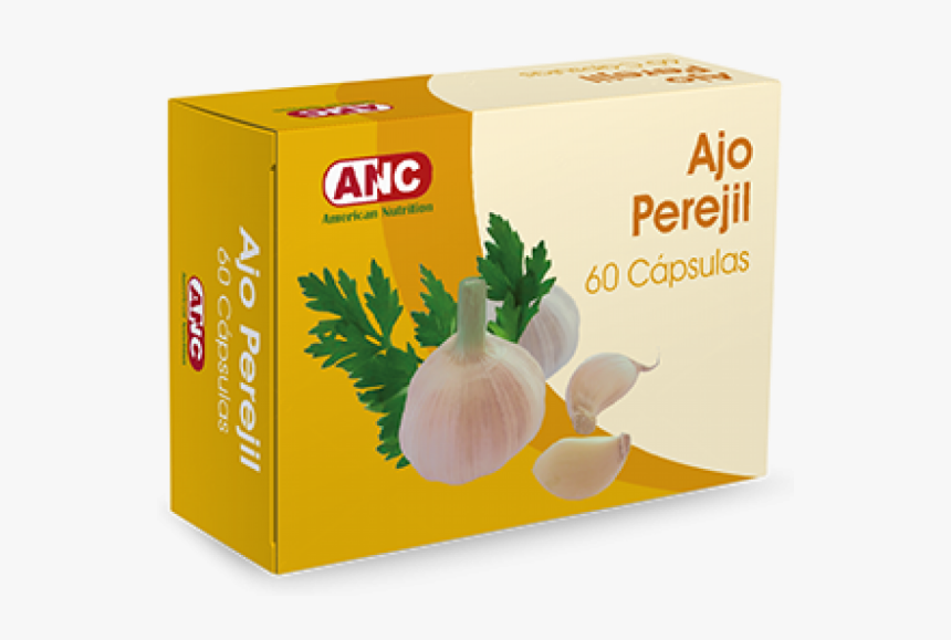 Ajo Con Perejil Capsulas, HD Png Download