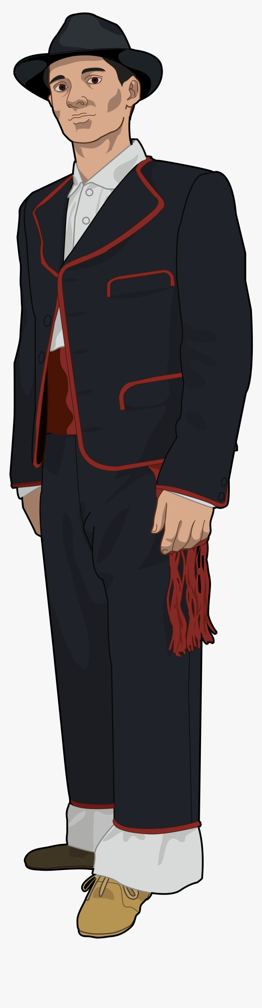 Traje Tipico De La Gomera, HD Png Download