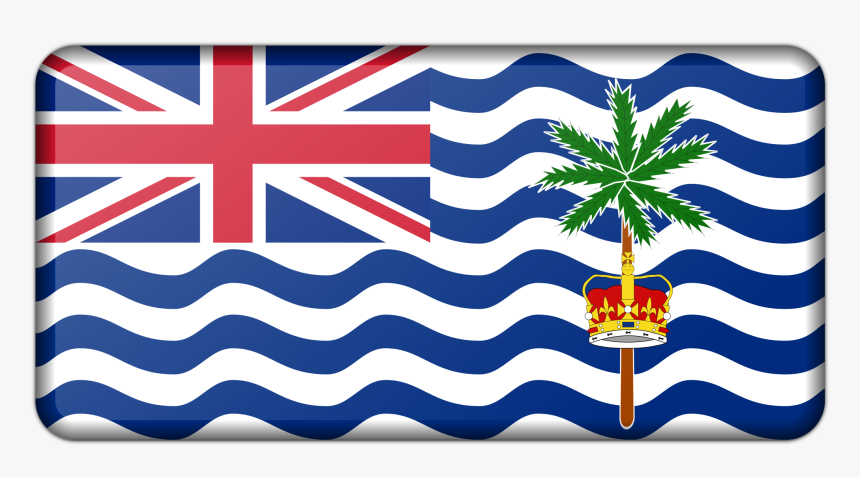 Flag Of The British Indian Ocean Territory Clip Arts - British Indian Ocean Territory Diego Garcia Flag, HD Png Download