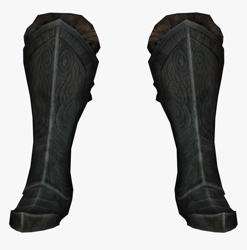 Steel Plate Boots - Leather, HD Png Download